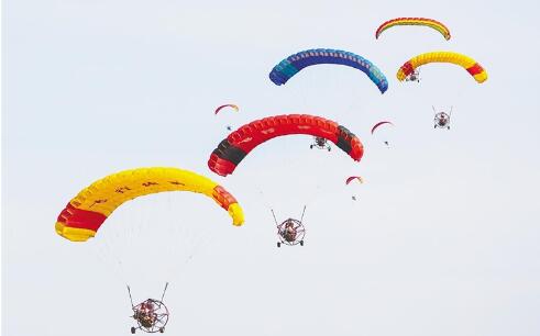 “航空運(yùn)動+旅游”升溫，體育旅游探索更多可能