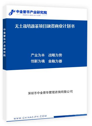 無土栽培蔬萊項(xiàng)目融資商業(yè)計(jì)劃書